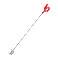 Aislador de Cerca Eléctrica de 450 mm con Diseño de Cola de Cabra y Clavo Galvanizado para Cercas de Caballos, Ganado y Animales