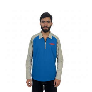 Camisetas de rugby de algodón a rayas al por mayor con logotipo bordado personalizado, camisetas polo de manga larga para hombre - Product Image 1