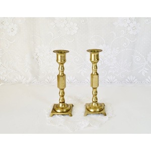 High End Quality <b>Brass</b> <b>Candlestick</b> Holder Set of 2 for Home Decoration Durable Metal Candle Holders - Product Image 1