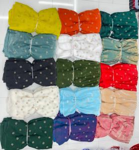 Tissu Rangoli à texture douce, tombé élégant et finition raffinée pour vêtements de créateurs, tenues de fête et vêtements élégants. - Product Image 2