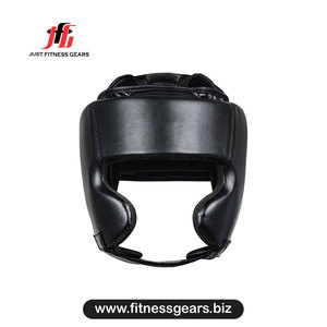 Just Fitness Gears Green PU Boxing <b>Head</b> Guard Lace-Up for Adults Martial Arts <b>Training</b> - Product Image 3