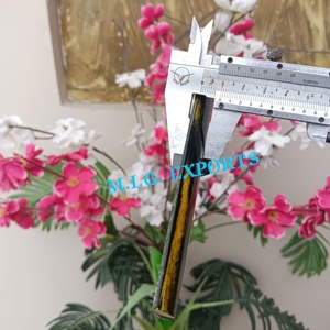 Manches de couteaux et d'épées rustiques faits main en os de buffle demi-rondes, qualité supérieure, écologiques, pour l'art populaire personnalisé - Product Image 4