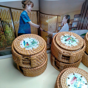 Posavasos de Bambú y Ratán Natural, Hechos a Mano, Ecológicos, Decoración de Mesa para Café y Té, Venta al Por Mayor, Hechos en Vietnam - Product Image 2