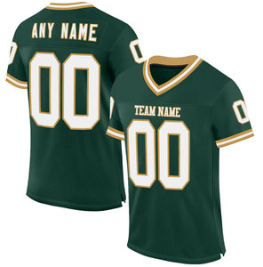 เสื้อเจอร์ซีย์แฟนคลับอเมริกันฟุตบอลแบบครึ่งตัว ระบายอากาศได้ดี สำหรับฤดูร้อน ปี 2024 PACE SPORTS ผลิตจากโพลีเอสเตอร์ 100% สามารถปรับแต่งชื่อทีมได้ - Product Image 3