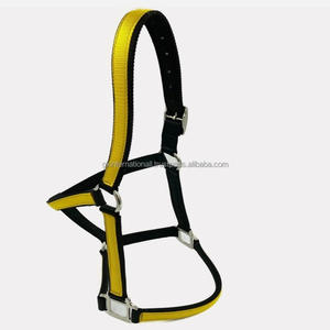 Correas de nailon gruesas personalizadas y ligeras Opción de varios colores Halter de nailon para caballos y productos de carreras ecuestres de caballos - Product Image 1