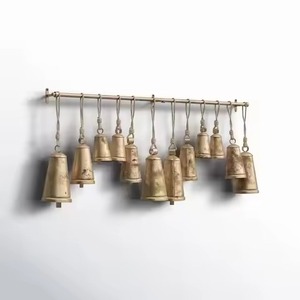 Campana Colgante Metálica Navideña con Diseño Festivo Clásico para Decoración del Hogar, Árbol de Navidad y Exhibición Decorativa - Product Image 2