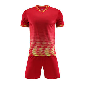 Custom <b>Red</b> Soccer Jersey Set with Socks | OEM Football Uniform | Sublimation Soccer Kit | Dry Fit Team Wear | Sportswear Manufac - Product Image 1