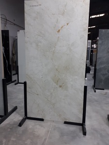 Statuario White <b>Marble</b> Look PGVT Porcelain Tile Pure White with Grey Veins Size Options 800x1600mm 600x1200mm 1200x1800mm - Product Image 4