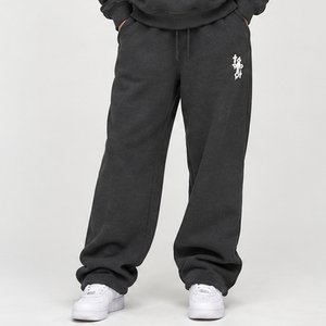 Conjunto Deportivo Personalizado para Mujer, Estilo Casual, Poliéster/Algodón, con Detalle de Estampado Puff y Corte Holgado, Ropa Moderna para Mujer - Product Image 5
