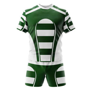 Tenues de rugby pour hommes, femmes et jeunes, conçues avec un tissu respirant et durable, conçues pour le confort lors des matchs et des compétitions d'équipe. - Product Image 1
