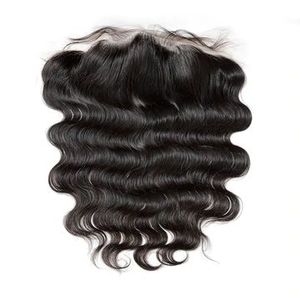 Full Lace <b>Wig</b> Indian Virgin Hair Natural Black <b>Long</b> Wavy With Baby Hair Transparent Swiss Lace Average Size - Product Image 1