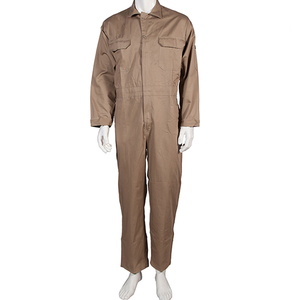 Combinaison de travail de sécurité pour hommes 100% polyester FR, ignifuge, avec bande réfléchissante, respirante, imperméable, antibactérienne - Product Image 1