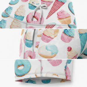 Shorts de sport pour femmes à taille haute 100% haute qualité, élégants, tendance, imprimés sur mesure, extensibles, respirants, pour l'été - Product Image 4