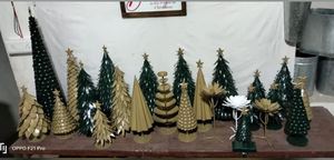 Metal Christmas <b>Tree</b> miniature evergreen <b>tree</b> - Product Image 6