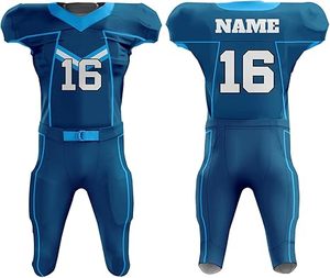 Sports Wear Comfortable High Quality Reasonable Price American Football Uniform Custom Team Name And Number Football Uniform - Product Image 4