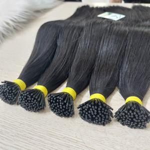 I-Tip 100% Virgin Raw Hair European Hair Keratin Pre Bonded Unprocessed Human Hair Extensions - Product Image 3