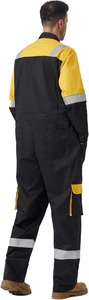 Overol de Trabajo Industrial Unisex de Alta Visibilidad con Certificación Oeko-Tex, Reflectante y de Seguridad, con Protección Contra Pinchazos de Agujas, de Poliéster - Product Image 3