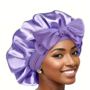 Satin <b>Bonnet</b> Silk <b>Bonnet</b> Adjustable <b>Bonnet</b> for Sleeping Hair <b>Bonnet</b> with Tie Band <b>Bonnets</b> for Women Men Hair <b>Bonnet</b> for Sleeping - Product Image 1