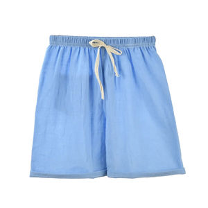 Nuevos pantalones cortos de verano para niños hechos de algodón puro, pantalones cortos de playa informales transpirables y suaves para niños, pantalones cortos de color sólido a la moda - Product Image 5