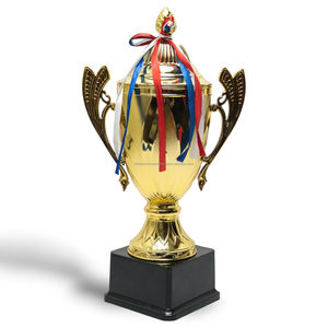 Coupe de trophée de deuxième place en or de qualité supérieure pour les événements sportifs, les compétitions de cricket, les tournois et la reconnaissance scolaire et professionnelle - Product Image 3