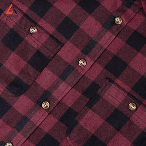 เสื้อเชิ้ตผ้าแฟลนเนลผู้ชายทรงปกติขายดีที่สุด 100% ผ้าฝ้าย สวมใส่สบาย ระบายอากาศได้ดี เป็นมิตรกับสิ่งแวดล้อม - Product Image 5