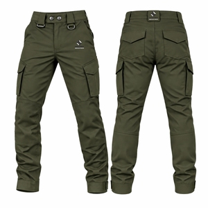 <b>Men</b> Slim Fit Tactical <b>Cargo</b> <b>Pants</b> Stretch Utility Trousers Water Resistant Outdoor <b>Work</b> Hiking Training Long <b>Pants</b> - Product Image 1