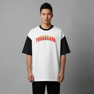 Camisetas de Manga Corta para Hombre, Personalizadas, 100% Algodón Jersey, 180 Gramos, Estilo Casual de Verano, Hip Hop, Corte Holgado, Secado Rápido, Nueva Llegada - Product Image 1