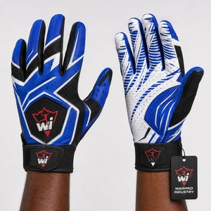 Outdoor Performance American Football <b>Gloves</b> Non Slip Palm Breathable Mesh Lightweight Design Secure Fit For Indoor - Product Image 1