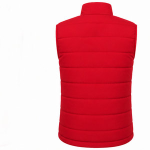 Men's Windproof Winter Vest Custom Insulated Sleeveless <b>Jacket</b> <b>with</b> Premium Polyester Fabric and Secure <b>Zipper</b> <b>Pockets</b> - Product Image 2