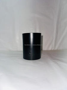 Portavelas Votivo de Latón, Frasco para Velas con Acabado en Polvo Blanco y Negro, Logotipo Personalizado, Cera Perfumada, Decoración Navideña para el Hogar y Bodas - Product Image 6