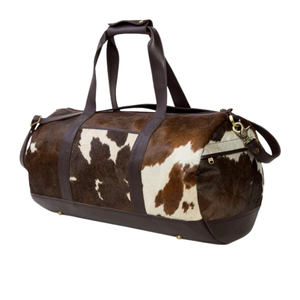 กระเป๋าเดินทางขนวัวแบบพับได้ ขนาดใหญ่ สำหรับเดินทางช่วงสุดสัปดาห์ เป็นมิตรกับสิ่งแวดล้อม รุ่นใหม่  รับสั่งทำพิเศษ - Product Image 3