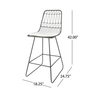 เก้าอี้เคาน์เตอร์ NIEZ เก้าอี้บาร์ดีไซน์หรูเพื่อความสบายและมีสไตล์ - Product Image 6