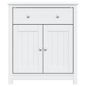 Mobile bagno in legno massiccio bianco Berg 27.4 "x 13.4" x 31.5 "-mobili di qualità per il tuo bagno - Product Image 3