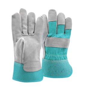 Gants de travail en cuir de vachette pleine fleur de haute qualité, anti-vibration, certifiés CE, ignifuges, résistants à l'abrasion, souples et sécuritaires - Product Image 2