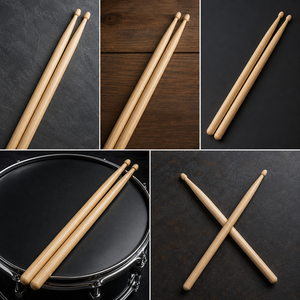 Custom Service Accepted Drumsticks Rosewood Wooden Drum Sticks High Density Long Lasting <b>Musical</b> <b>Instrument</b> Drumsticks - Product Image 6