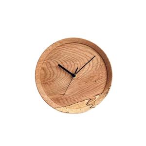 PRIX DE GROS Horloge de bureau en bois avec finition naturelle, élégante et minimaliste, pour la maison, le bureau, la table, la décoration de bureau - Product Image 1