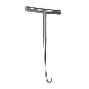 Crochet à os 8 pouces à pointe acérée de 20 mm, manche en T, instrument chirurgical orthopédique en acier inoxydable allemand, certifié CE, réutilisable - Product Image 6