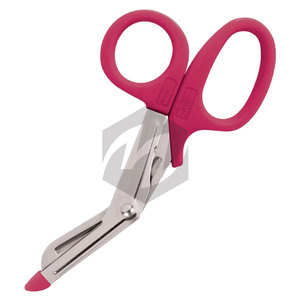 Ciseaux de traumatologie EMT de haute qualité, instruments médicaux polyvalents, lames en acier inoxydable, poignée ergonomique en plastique noir - Product Image 5