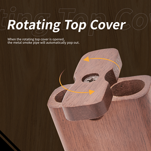 Scatola Decorativa Rustica in Legno per Conservare Oggetti e Carte - Product Image 4