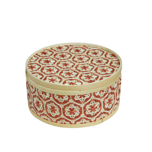 Caja de Regalo y Artesanía de Bambú Hecha a Mano, Estilo Oriental, Cesta Tejida Geométrica, Rectangular Minimalista, Estuche de Lujo para Souvenirs, Suministro al por Mayor - Product Image 1