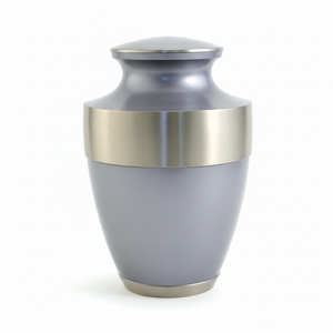 Urnas Funerarias de Aluminio Modernas Art Deco Hechas a Mano para Cenizas Humanas - Product Image 3