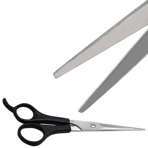 Professional Hair Scissors Stainless Steel Sharp <b>Blade</b> Long Handle Right Handed For <b>Barber</b> Use Low MOQ Training Use <b>Barber</b> Curvd - Product Image 6