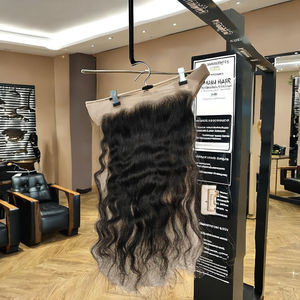 วิกผมธรรมชาติแบบอินเดียเรียงตามหนังลูกไม้ใส13X4จากอินเดียผมด้านหน้าอินเดียไม่ผ่านกระบวนการจากอินเดีย - Product Image 1