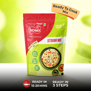 Indimix Uttapam Mix 500g Mezcla Instantánea para Uttapam - Product Image 3