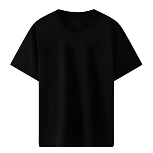 Camiseta de Manga Corta Unisex de Algodón Peinado de 200g con Logotipo Personalizado Bordado OEM, Ajuste Cómodo, Color Sólido, Tallas Grandes para Hombre - Product Image 5