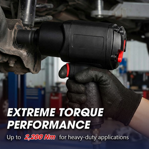ปืนลมแรงดันสูง Extreme Force ขนาด 1/2 นิ้ว แรงบิด 2200 นิวตันเมตร ผลิตจากแมกนีเซียม น้ำหนักเบาเพียง 1.65 กิโลกรัม ประแจลมสำหรับงานหนัก ผลิตในไต้หวัน - Product Image 5
