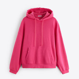 Wholesale Custom Men's Embroidered <b>Hoodie</b> with Pocket American Street Hip Hop Style <b>Trendy</b> Hole Design 100% Cotton Autumn Print - Product Image 1