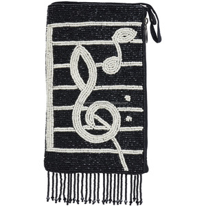 Bolsa para Móvil con Correa de Cuentas Estilo Cóctel Tropical |   Bolsa Impermeable para Teléfono con Diseño de Bebida de Playa, Ecológica |   Lentejuela Hecha a Mano - Product Image 2