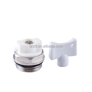 1/4"in 1/2"in Deaerating Valve Brass Air <strong>Vent</strong> Valve for Heating <strong>Radiator</strong> - Product Image 1