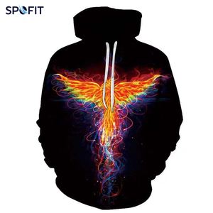 Hot Custom Digital Printed <b>Animal</b> Graphic Hoodie Unisex Pullover Cotton Fleece Sweatshirt OEM ODM Manufacturer - Product Image 6